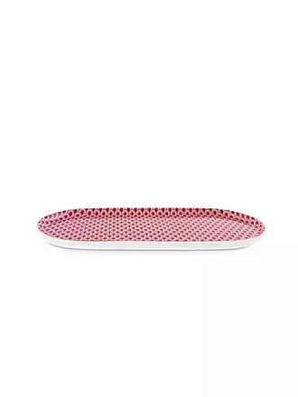 PIP STUDIO | Platte klein FLOWER FESTIVAL 25x12cm Dark Pink | 